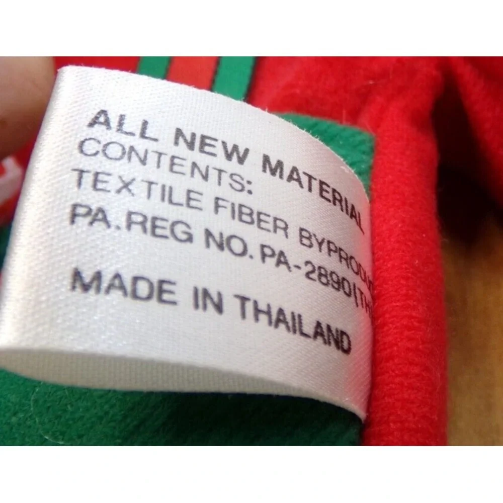 Santas‎ Best Hang 'n Stuff Christmas Stocking Raggedy Doll Vintage Rennoc